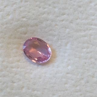 スリランカ産パパラチアサファイア　0.620ct ソーティング付