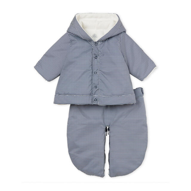 PETIT BATEAU(プチバトー)のプチバトー　コート　カバーオール　ジャケット キッズ/ベビー/マタニティのベビー服(~85cm)(カバーオール)の商品写真