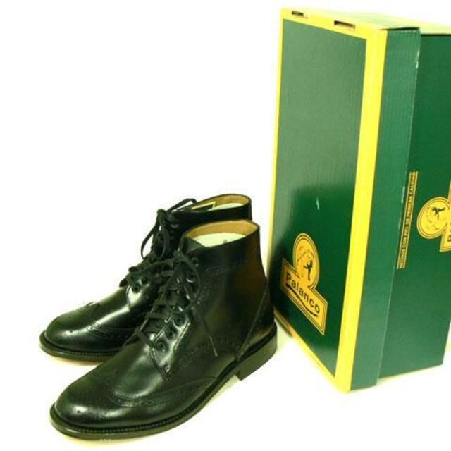オリジナル靴PALANCO パランコ レースアップブーツ 23.5cm L/BK ciaociaoibiza.com
