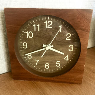 ムジルシリョウヒン(MUJI (無印良品))の無印　置き時計　掛け時計(置時計)