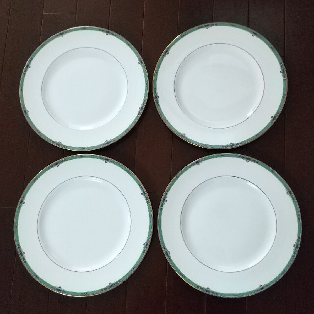 WEDGEWOOD JADE 27cmプレート 4枚セット