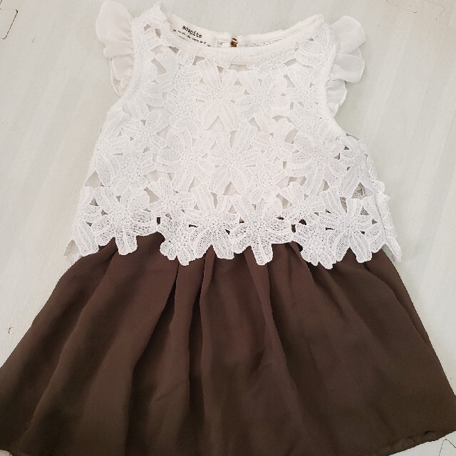 ワンピース 90センチ🎀 キッズ/ベビー/マタニティのキッズ服女の子用(90cm~)(ワンピース)の商品写真