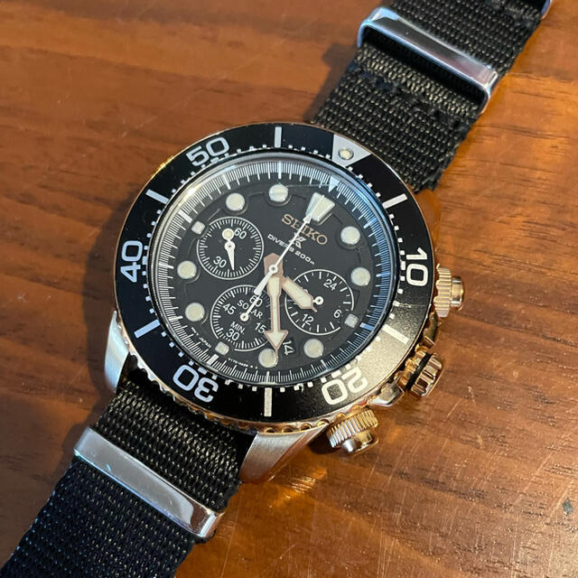 SEIKO(セイコー)のSEIKO プロスペック(海外限定カラーモデル) ローズゴールド メンズの時計(腕時計(アナログ))の商品写真