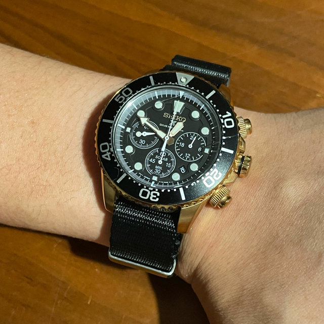 SEIKO(セイコー)のSEIKO プロスペック(海外限定カラーモデル) ローズゴールド メンズの時計(腕時計(アナログ))の商品写真