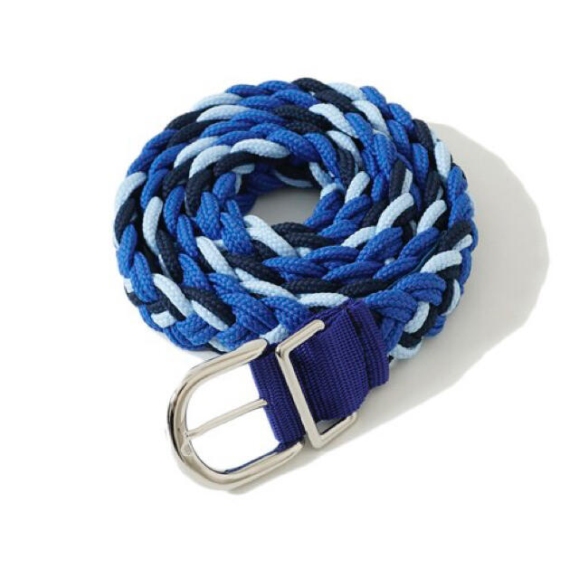 bal BETTER x BAL BRAIDED BELT  BLUE