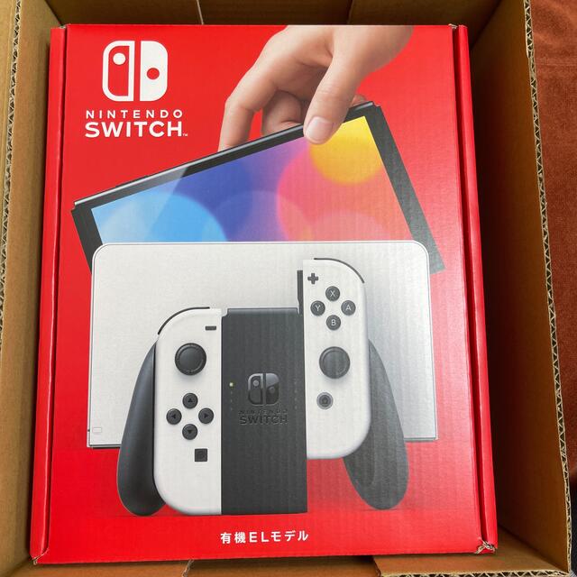 新型　Nintendo Switch 有機ELモデル　本体 ホワイト