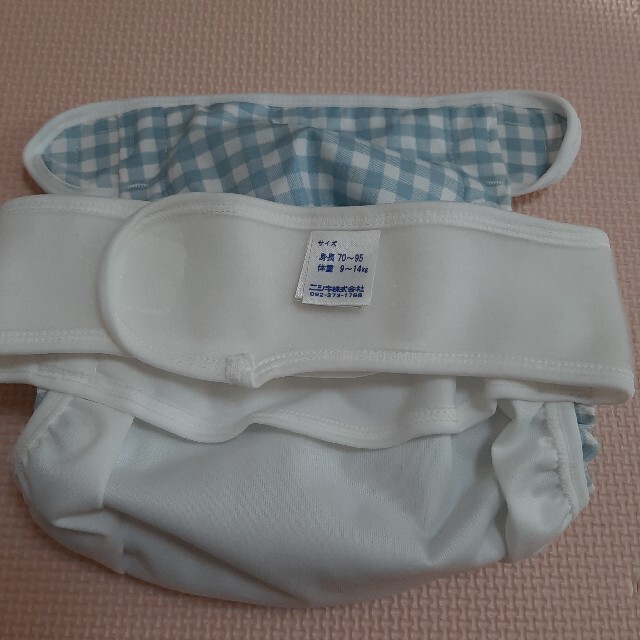 Nishiki Baby(ニシキベビー)のオムツカバー　布オムツ　ニシキ　70-95センチ キッズ/ベビー/マタニティのおむつ/トイレ用品(布おむつ)の商品写真