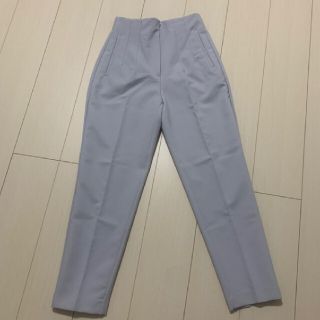 ザラ(ZARA)の早い者勝ち　zara ハイウエストパンツ　S(カジュアルパンツ)