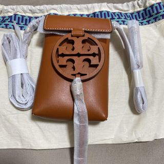 トリーバーチ(Tory Burch)の【匿名配送】トリーバーチ　ミラー　フォンケース(ショルダーバッグ)