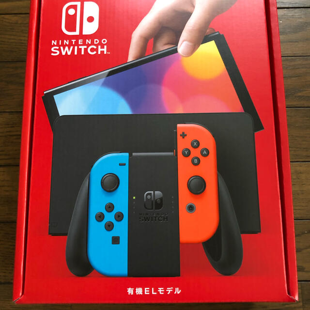 Nintendo switch ネオンカラー　有機ELモデル