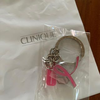 クリニーク(CLINIQUE)のクリニーク　ピンクリボン　キーチェーン(キーホルダー)