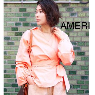 アメリヴィンテージ(Ameri VINTAGE)の【AMERIカシュクールシャツCACHECOEUR SHIRTS】(シャツ/ブラウス(長袖/七分))