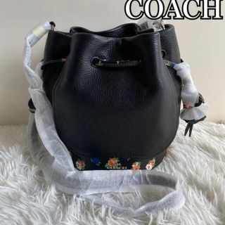 コーチ(COACH)のコーチ　巾着　ショルダー(ショルダーバッグ)