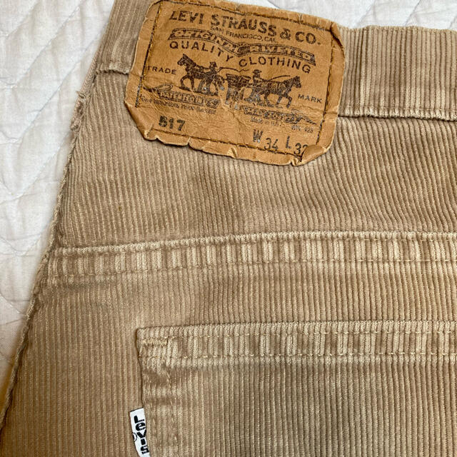 Levi's(リーバイス)のVINTAGE LEVIS CODUROY  517 メンズのパンツ(その他)の商品写真