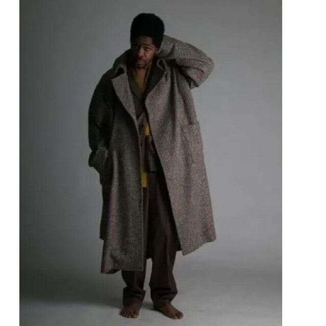 ATHA NEP TWEED MAXI COAT／アタ　マキシコート