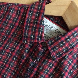 トミーヒルフィガー(TOMMY HILFIGER)のトミー チェックシャツ✳︎お値下げ✳︎(シャツ/ブラウス(長袖/七分))