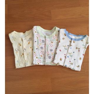 ユニクロ(UNIQLO)のユニクロ ロンパース 3枚セット❁︎(ロンパース)