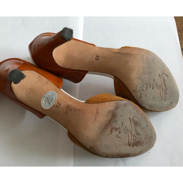 Love stories スエード×エナメル 9cmハイヒール　23cm レディースの靴/シューズ(ハイヒール/パンプス)の商品写真