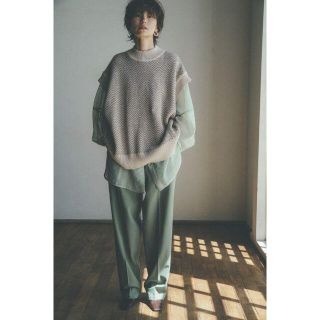 エモダ(EMODA)のCLANE クラネ 21SS スウィッチシアーシャツ(シャツ/ブラウス(長袖/七分))