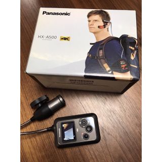 パナソニック(Panasonic)のPanasonic ウェアラブルカメラ HX-A500 (コンパクトデジタルカメラ)