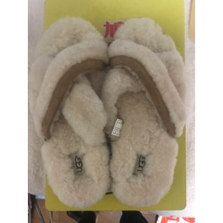 アグ(UGG)のハルまま様専用UGG ファーサンダル　サイズ７(サンダル)