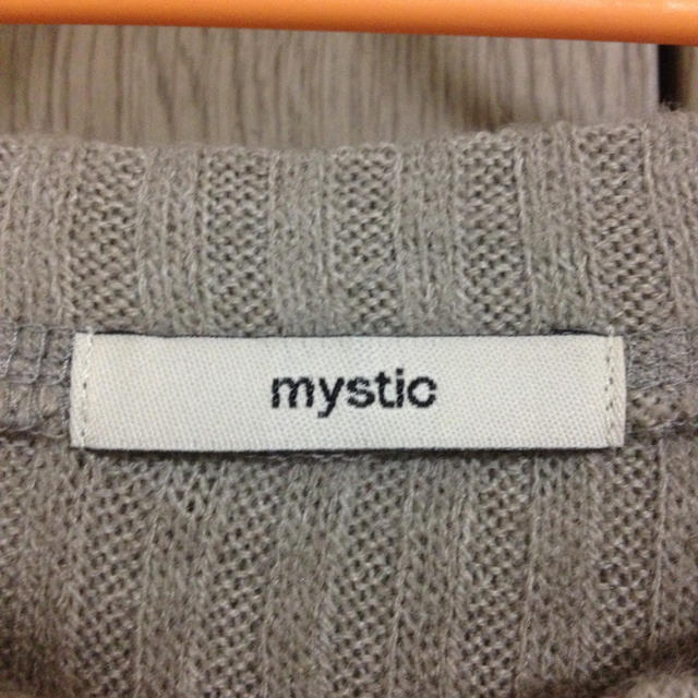 mystic(ミスティック)の袖レースニット レディースのトップス(ニット/セーター)の商品写真