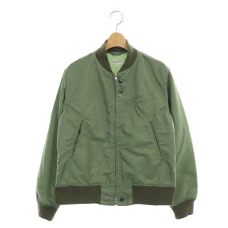 エンジニアードガーメンツ(Engineered Garments)のエンジニアードガーメンツ ナイロンボンバージャケット ブルゾン S カーキ(ブルゾン)