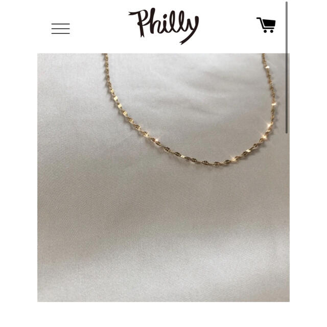 EDIT.FOR LULU(エディットフォールル)のphilly chocolate/Design chain necklace レディースのアクセサリー(ネックレス)の商品写真