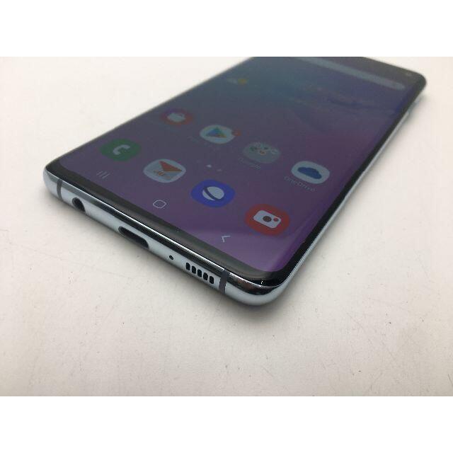 SAMSUNG(サムスン)のSIMフリー au Galaxy S10 SCV41ブルー◆美品◆604 スマホ/家電/カメラのスマートフォン/携帯電話(スマートフォン本体)の商品写真