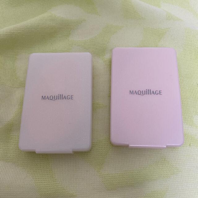 MAQuillAGE(マキアージュ)のマキアージュ　ファンデーション パフ　2個 コスメ/美容のメイク道具/ケアグッズ(パフ・スポンジ)の商品写真