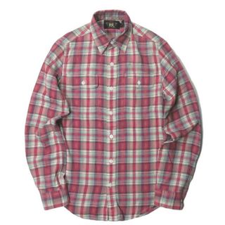 RRL - RRL ダブルアールエル L/S PLAID WORK SHIRTS 小紋柄＆チェック ...