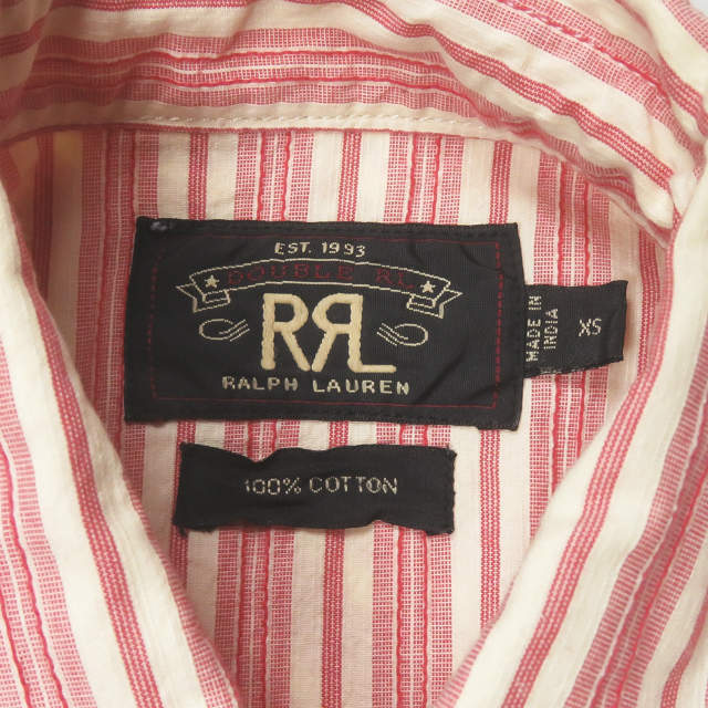 RRL(ダブルアールエル)のRRL STRIPE L/S WESTERN SHIRTS ウエスタンシャツ メンズのトップス(シャツ)の商品写真