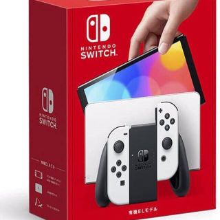 ニンテンドースイッチ(Nintendo Switch)のNintendo Switch(有機ELモデル) ホワイト 新型スイッチ (家庭用ゲーム機本体)