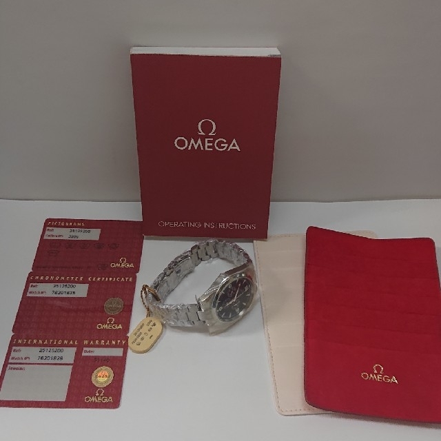 OMEGA(オメガ)のお魚やさん様専用 オメガ レイルマスター クロノメーター 2512-52 メンズの時計(腕時計(アナログ))の商品写真