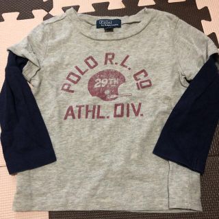 ポロラルフローレン(POLO RALPH LAUREN)のラルフローレン  グレー　トップス　90(Tシャツ/カットソー)