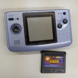 ネオジオ(NEOGEO)のネオジオポケットカラー 本体 + HANABI（ハナビ）(携帯用ゲーム機本体)