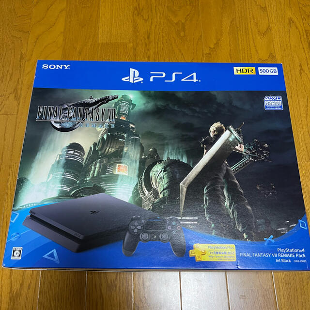 【エンタメ】 PlayStation4 - PS4 500GB (新品) FF7リメイク ソフト同梱版の通販 by メルタン's shop