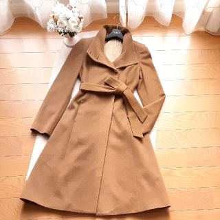 アナイ(ANAYI)の*美品*　ANAYI　アナイ　カシミヤ　ベルテッド　コート　セオリーリュクス(ロングコート)