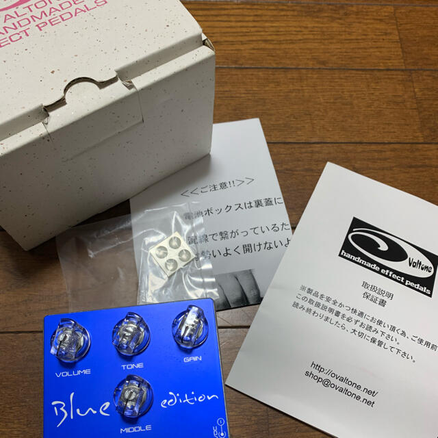 Ovaltone Q.O.O blue edition 楽器のギター(エフェクター)の商品写真