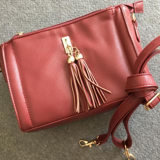 Bag：color：Bordeaux .(ショルダーバッグ)