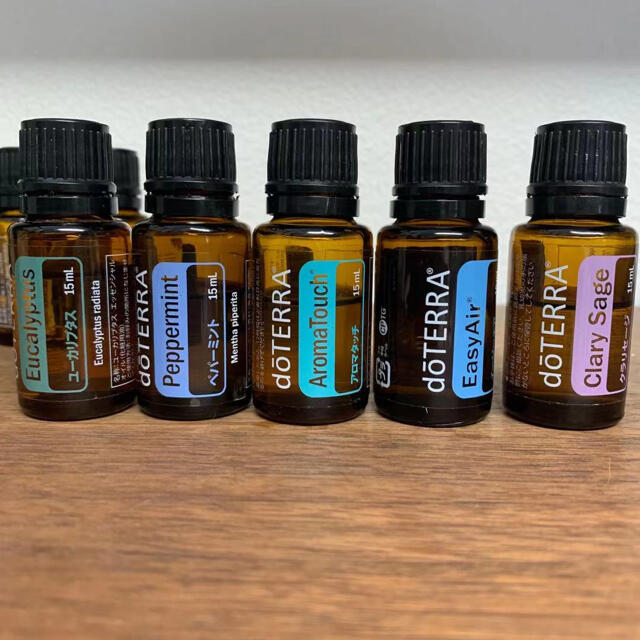 ドテラ doTERRA エッセンシャルオイル 木箱 まとめ売り ドテラ doTERRA エッセンシャルオイル 木箱 まとめ売り