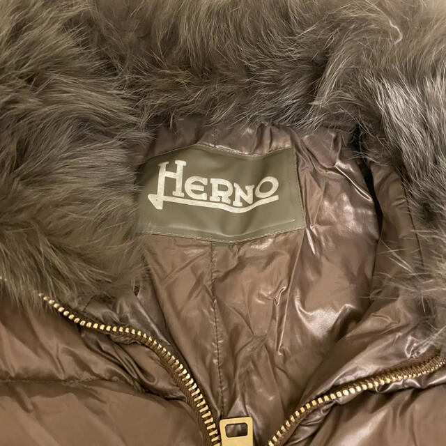 Herno ダウンファー付きコート