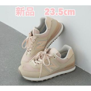 ニューバランス(New Balance)のニューバランス スニーカー WL574 ベージュ 23.5cm(スニーカー)