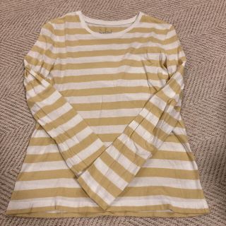 ムジルシリョウヒン(MUJI (無印良品))の無印良品 イエローボーダーロンT(Tシャツ(長袖/七分))