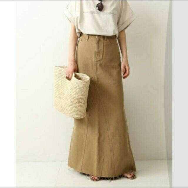 Plage - ☆ Plage Healthy denim LONG SLIT ロングスカート