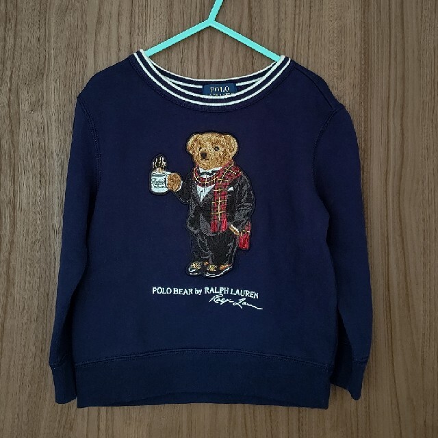 POLO RALPH LAUREN(ポロラルフローレン)のラルフローレン ポロベア トレーナー キッズ/ベビー/マタニティのキッズ服男の子用(90cm~)(Tシャツ/カットソー)の商品写真