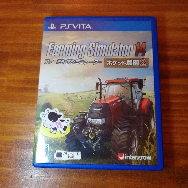 PlayStation Vita(プレイステーションヴィータ)のFarming Simulator（ファーミングシミュレーター） 14 ポケット エンタメ/ホビーのゲームソフト/ゲーム機本体(携帯用ゲームソフト)の商品写真