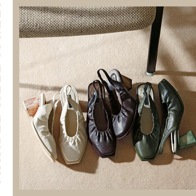 COCO DEAL(ココディール)のマーブルヒールミュール レディースの靴/シューズ(ミュール)の商品写真