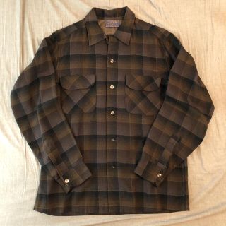 ペンドルトン(PENDLETON)のマチルダ様専用　50s　PENDLETON WOOL シャツ　オンブレ(シャツ)