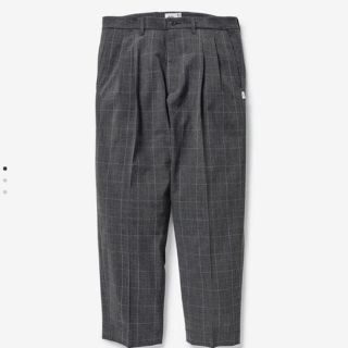 ダブルタップス(W)taps)のWTAPS 20SS TUCK TROUSERS グレー Mサイズ(スラックス)